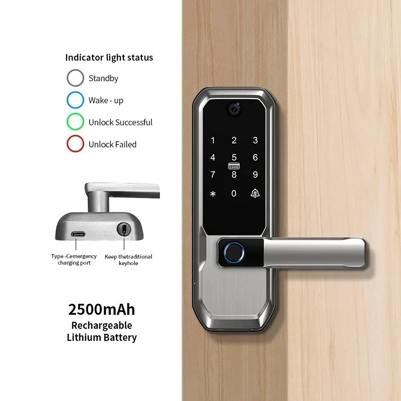 Tuya WLAN Smart Türschloss mit – Smart Door Lock Wifi Bewertung und Preis