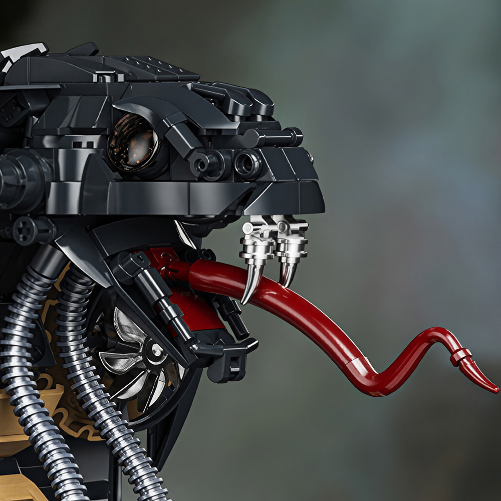 Mechanisches Cobra-Tiermodell- – Stem Robotics Kit Bewertung und Preis
