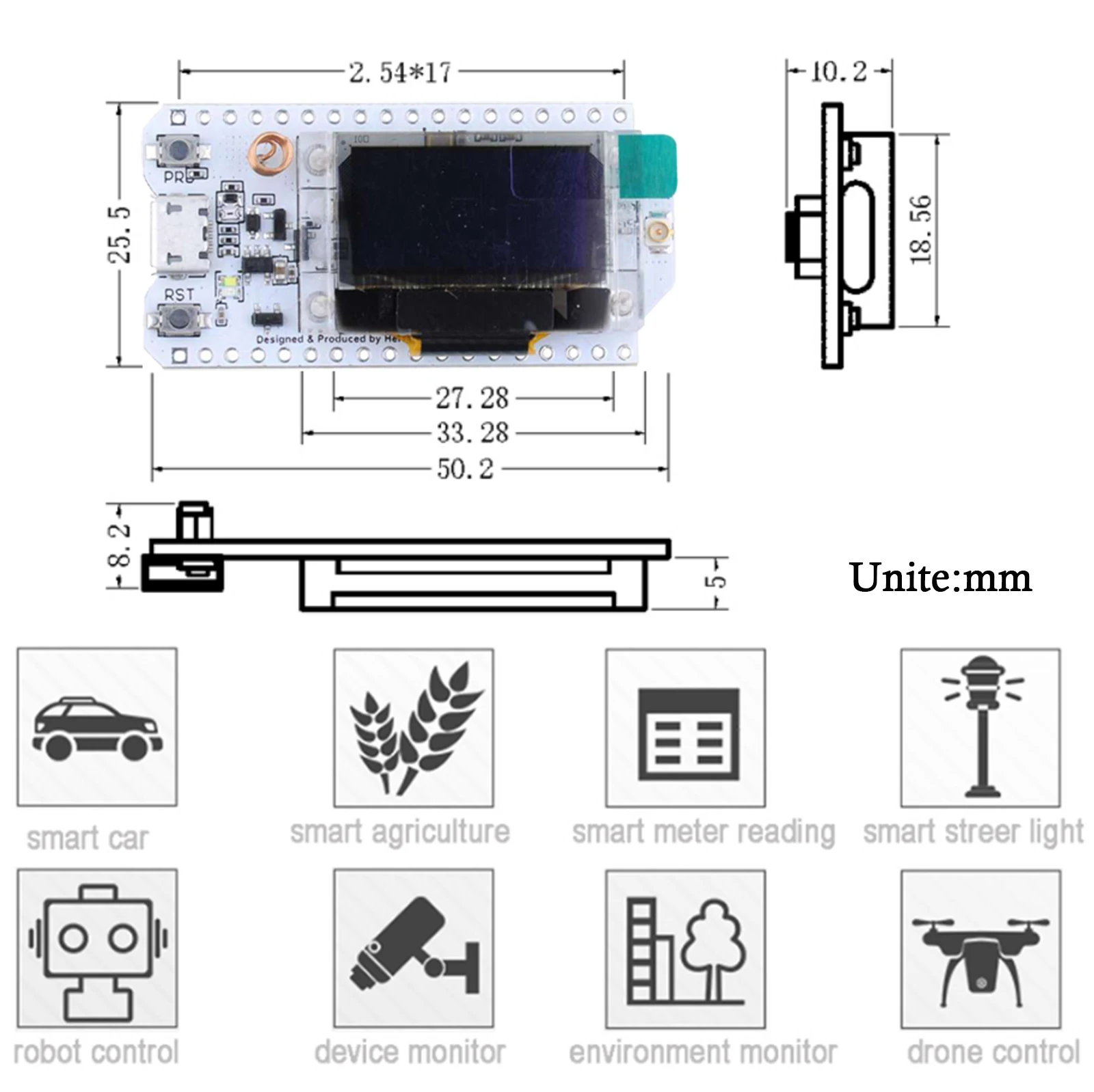 WIFI Lora Kit 32 V3 915MHz ESP – Esp32 Smart Home Kit Bewertung und Preis