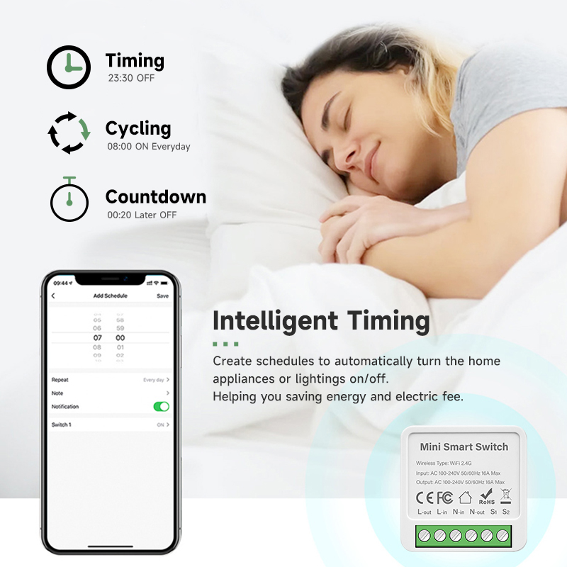 Tuya Smart WiFi-Schaltmodul 16 – Smart Light Switch Wifi Bewertung und Preis
