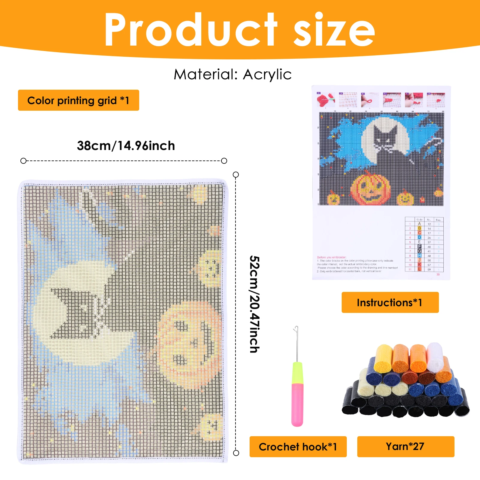 Latch-Hook-Sets DIY Tiermuster – Electronics Project Kit Bewertung und Preis