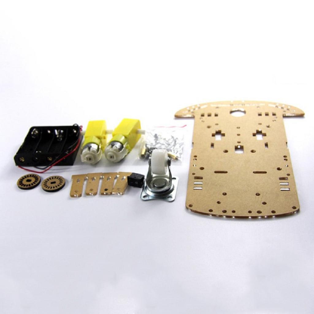 2WD Roboter-Auto-Chassis-Bausa – Stem Robotics Kit Bewertung und Preis