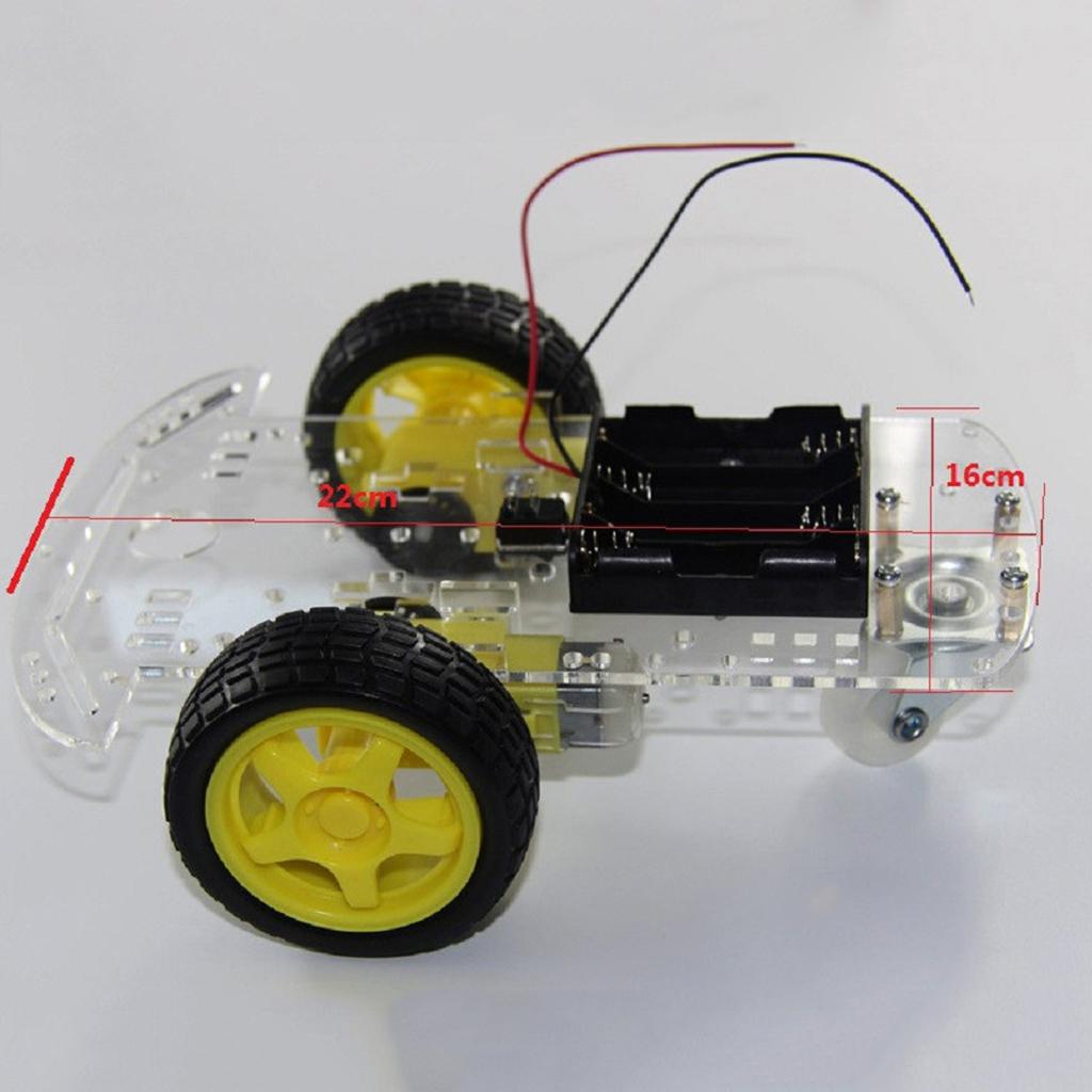 2WD Roboter-Auto-Chassis-Bausa – Stem Robotics Kit Bewertung und Preis