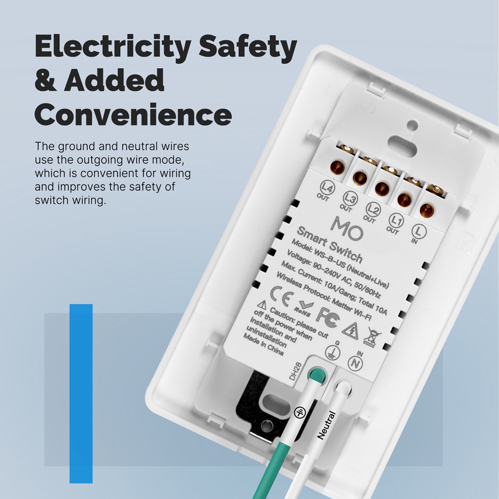 THIVN-Matter WLAN-Smart-Lichts – Smart Light Switch Wifi Bewertung und Preis