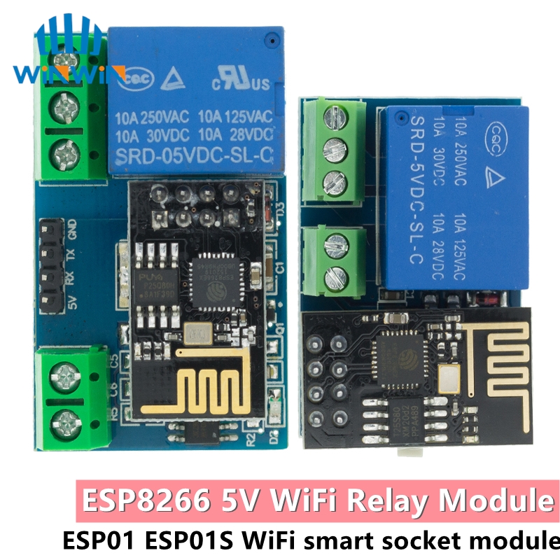 ESP8266 ESP-01 ESP-01S 5V WiFi – Esp8266 Relay Module Bewertung und Preis