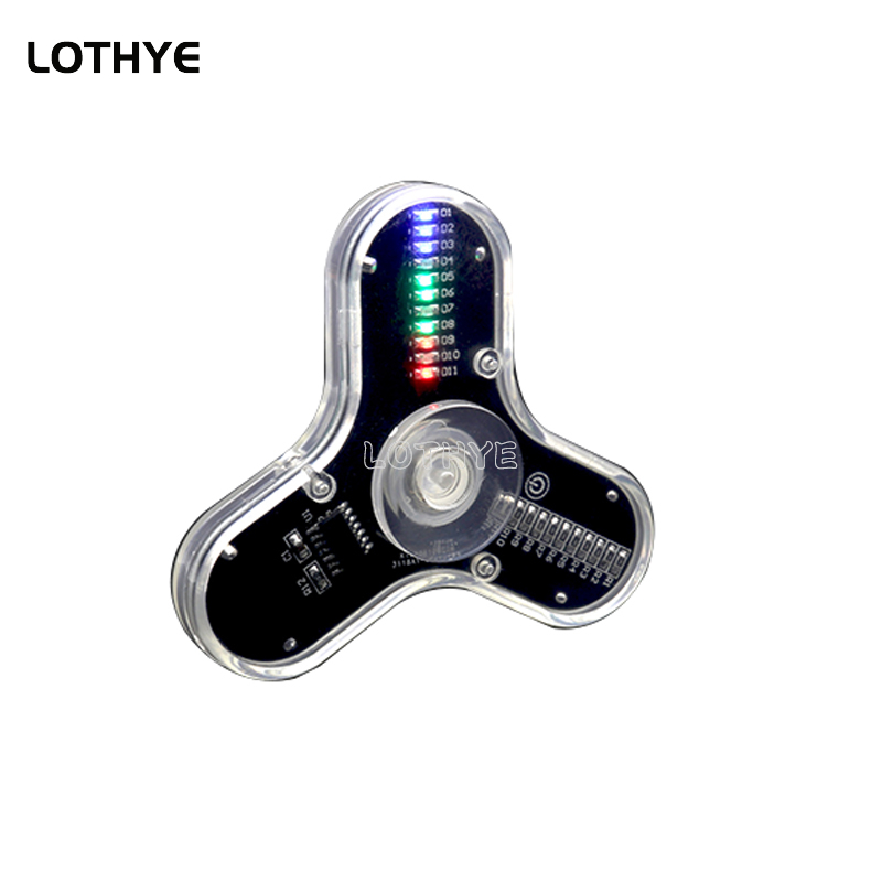 LED Fidget Spinner Herstellung – Electronics Project Kit Bewertung und Preis