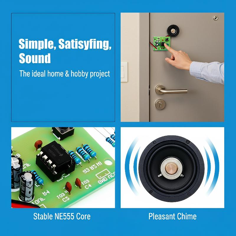 NE555 Türklingel DIY Lötübungs – Electronics Project Kit Bewertung und Preis
