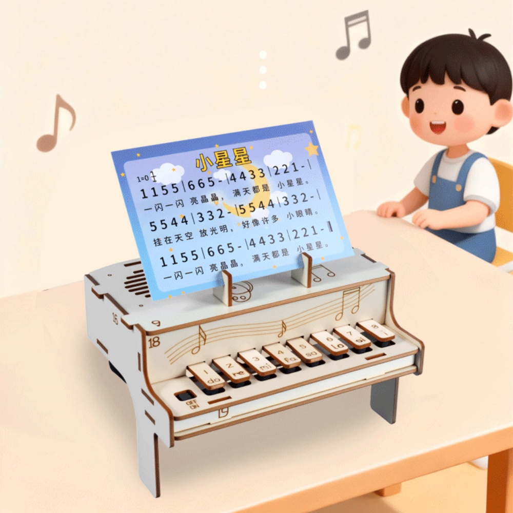 DIY Holz-Elektronisches Klavie – Electronics Project Kit Bewertung und Preis