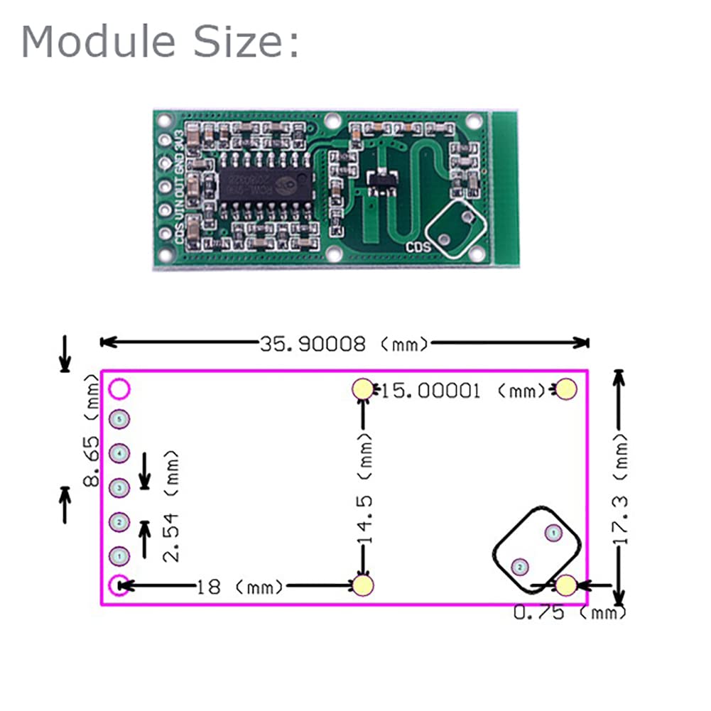 5PCS RCWL-0516 Bewegungserkenn – Esp8266 Relay Module Bewertung und Preis